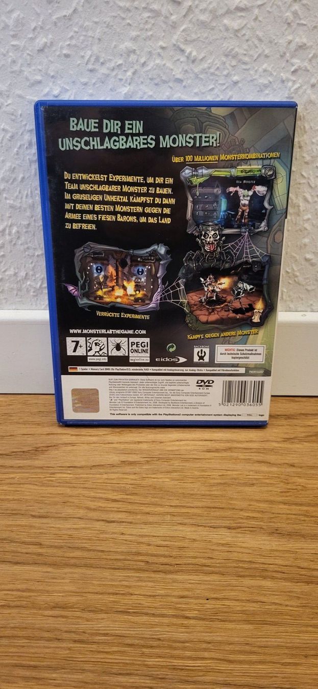 Sony Jeux: PS2 - Monster LAB – D'occasion à Münsingen par Heroism2010 1