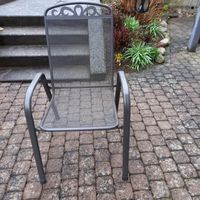 4Gartenstühlel ( Streckmetall)