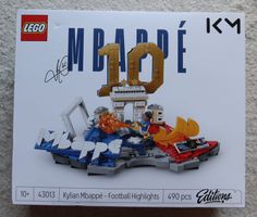 Lego 43013 EDITIONS, Kylian Mbappé - Fussball Highlights NEU