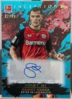 Topps Granit Xhaka Auto 62/99 Bundesliga Bayer 04 Leverkusen