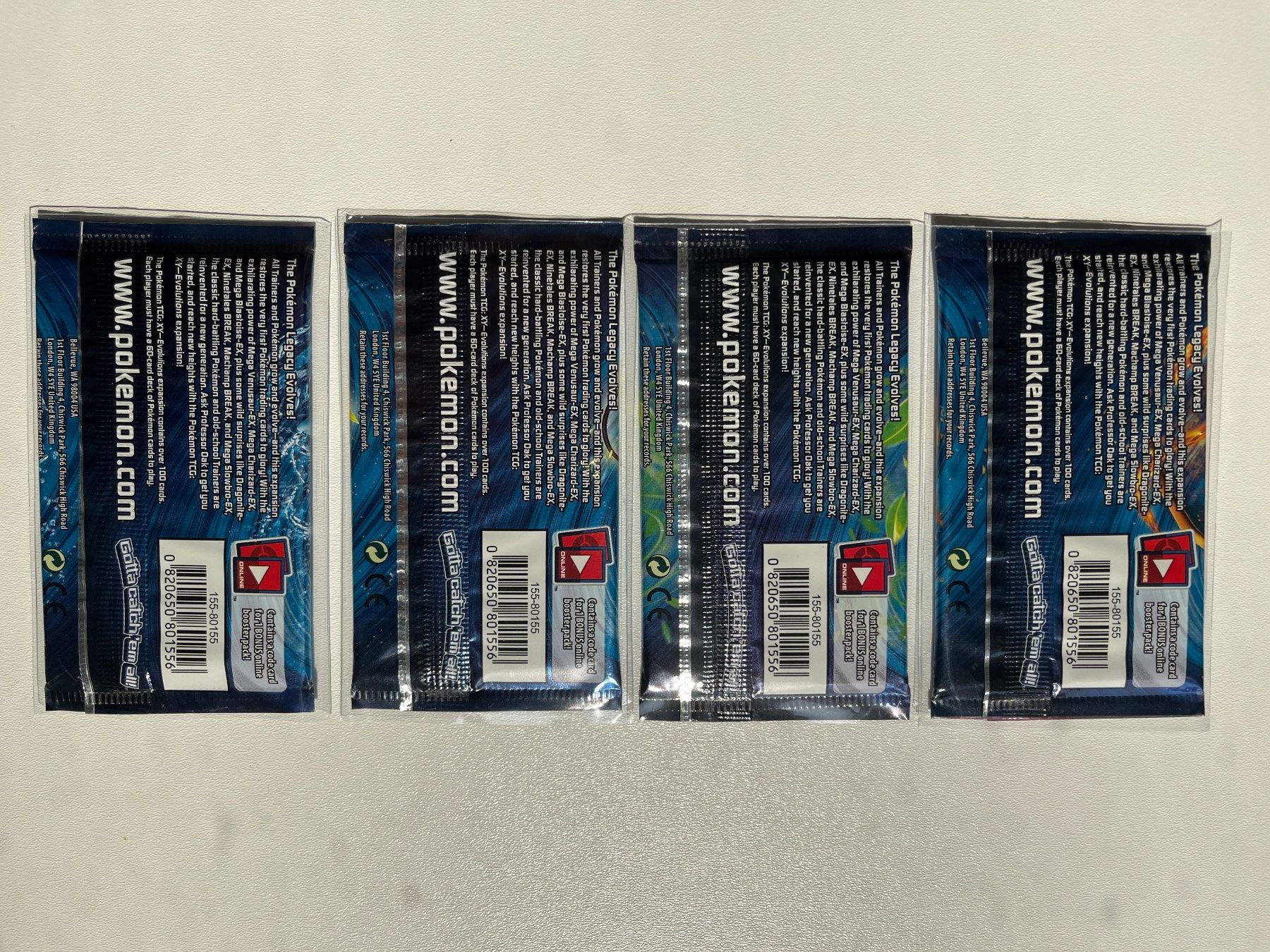 Pokémon Carte collezionabili: Pokémon XY Evolutions Art Pack - 4 boosters – Nuovo (secondo la descrizione) da Orvin venduto da Sebastien151 1