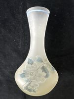 Dekorative Blumenvase aus Glas, Vintage Stil, guter Zustand!