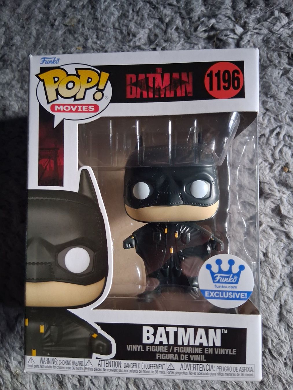 Funko Statuette: FUNKO POP  THE BATMAN     BATMAN    1196 – Usato da Wetzikon ZH venduto da Ramones01