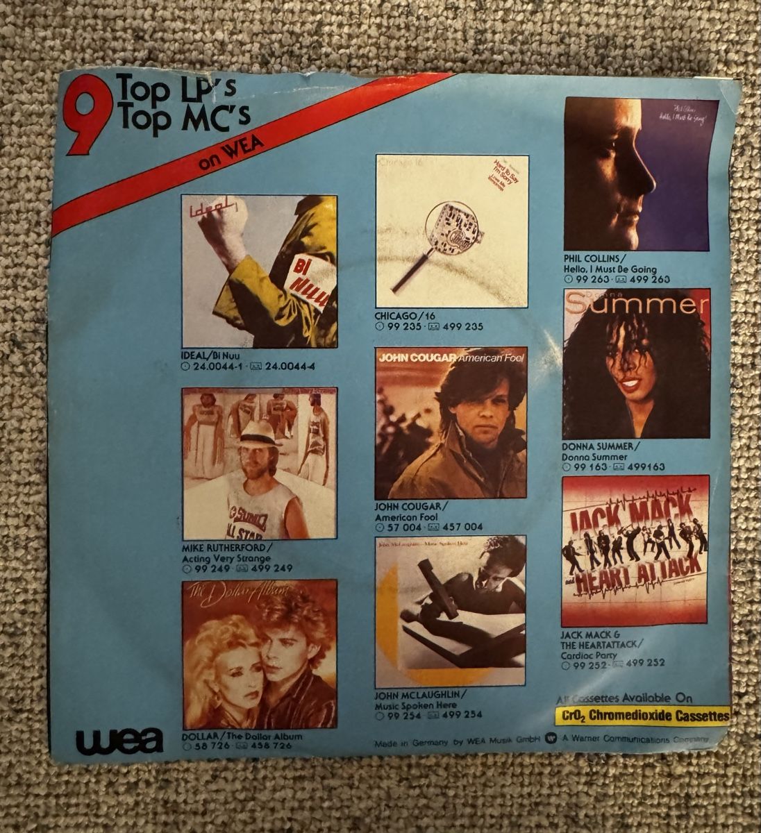 Dischi in vinile: Rose Laurens -  Africa - 7" Single - 80s – Usato da Rorbas venduto da BlackstarRecords 1