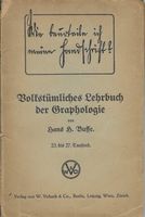 Graphologie Lehrbuch, Hans H. Busse