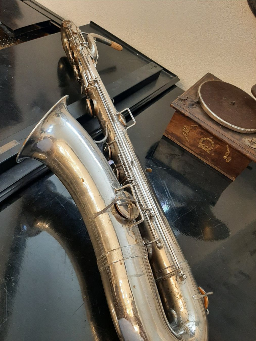 Buffet Crampon Instruments de musique: Baritonsaxophon Evette & Schäfer (B & C) – D'occasion à Tann par harpeerard85