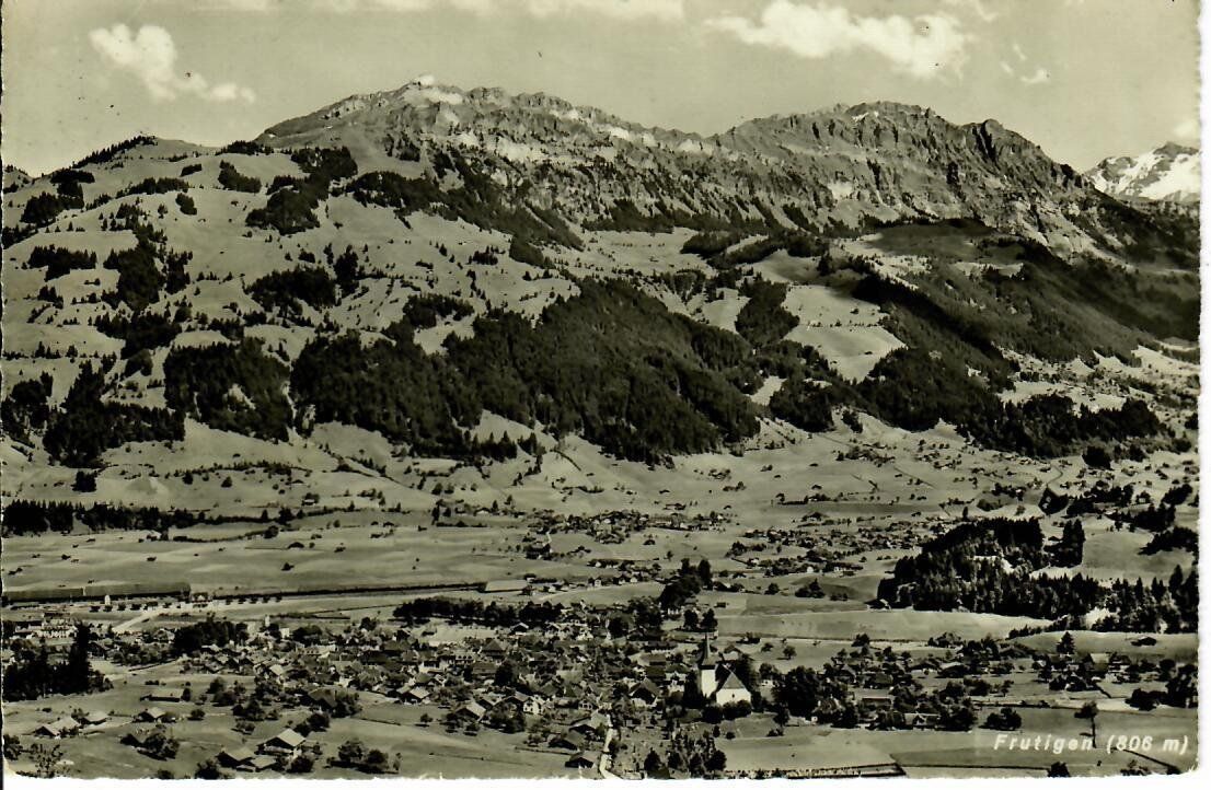 Cartes postales: Frutigen – D'occasion à Hochdorf par Ziegel-16