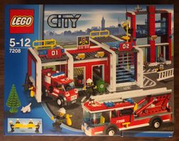 LEGO City 7208 Grosse Feuerwehr-Station NEU & OVP