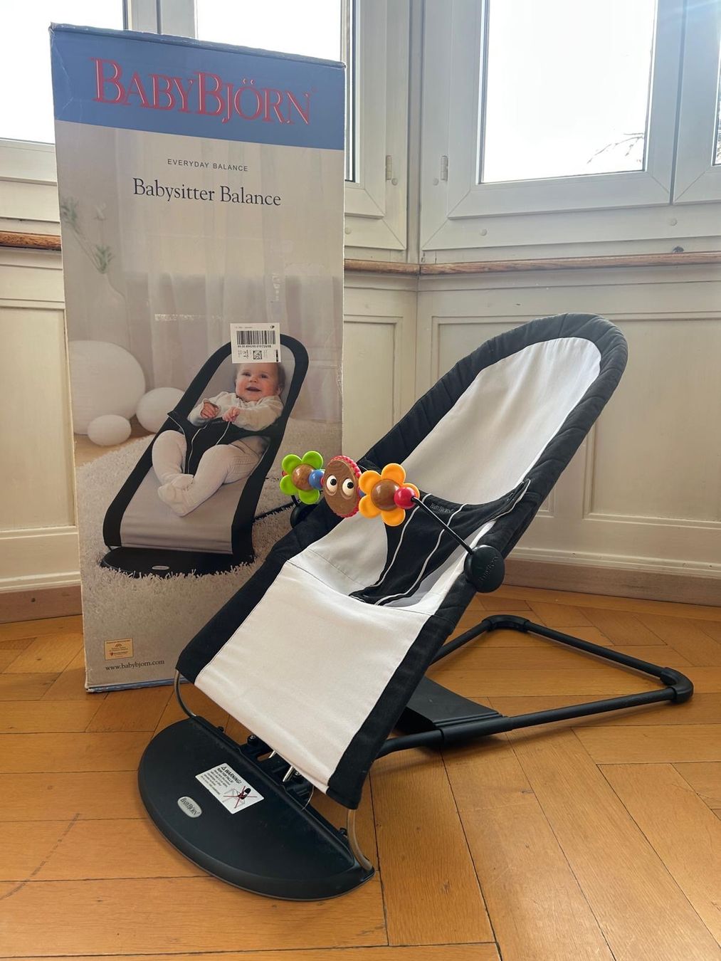 Babybjörn Sdraiette & Sdraiette a dondolo: Babybjörn Babysitter Balance Wippe – Usato da Bern venduto da Chicca_Bern