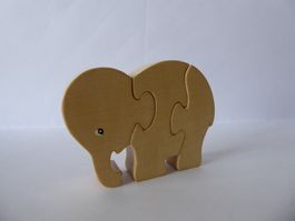 Toller Holz Elefant, 3 teilig