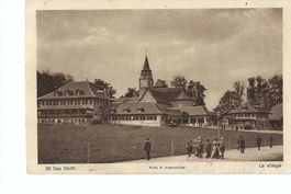 Landes-Ausstellung Bern 1914 Das Dörfli, Arch K. Indermühle