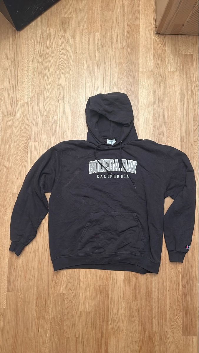 Champion Maglioni & Felpe: CHAMPION Kapuzenpullover Bodega Bay California Grösse XL – Usato da Luzern venduto da ThrowbackVintage