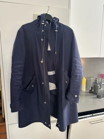 Mackintosh Mantel Blau 