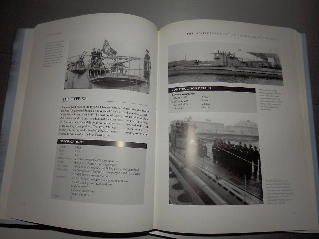 Livres: Buch Deutsche U-Boote 2.WK(englisch) – Neuf (Voir description) à Effretikon par RR-Griffon 4