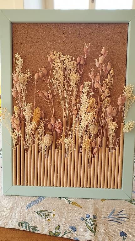 Foto & Immagini: Trockenblumen Bild – Usato da Lindau venduto da Meteno1990