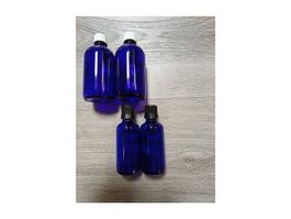 6x 100ml. Glasflaschen und 7x 50 ml. Glasflaschen