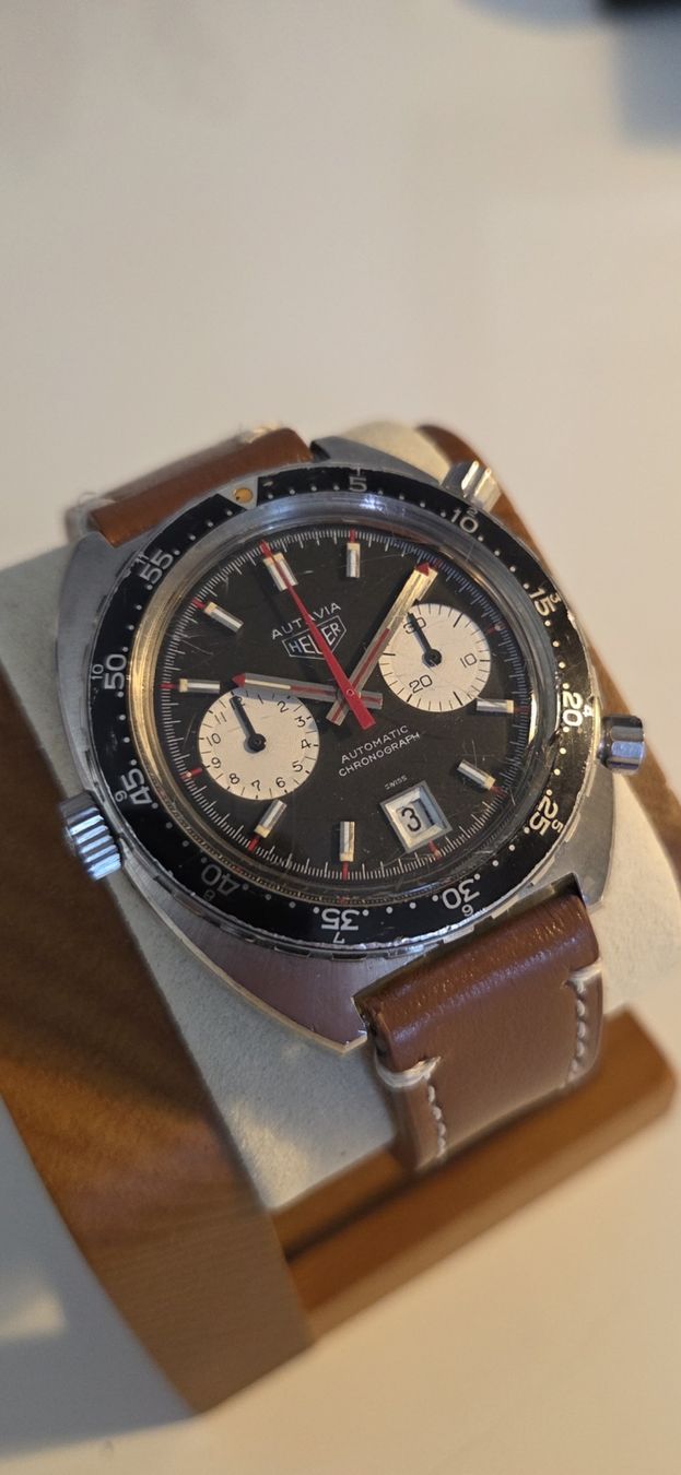 Tag Heuer Uhren: Vintage Heuer Autavia 1163 – Gebraucht aus Savigny von mcwilliams 2