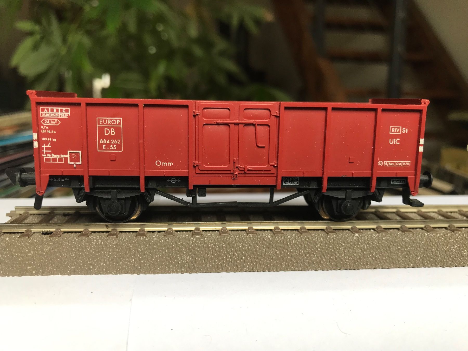 Fleischmann Modellini di ferrovie: fleischmann 1457, hochbordwagen – Usato da Liestal venduto da ozo2005 4