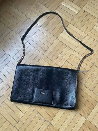 Clutch / Tasche Furla schwarz
