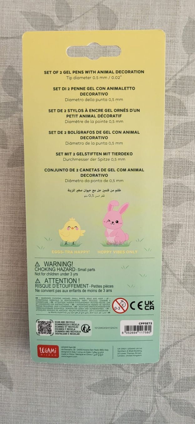 Legami Penna & Evidenziatori: LEGAMI LOVELY HOPPY EASTER – Nuovo e nell'imballaggio originale da Châtelaine venduto da BONNE_AFFAIRE 3