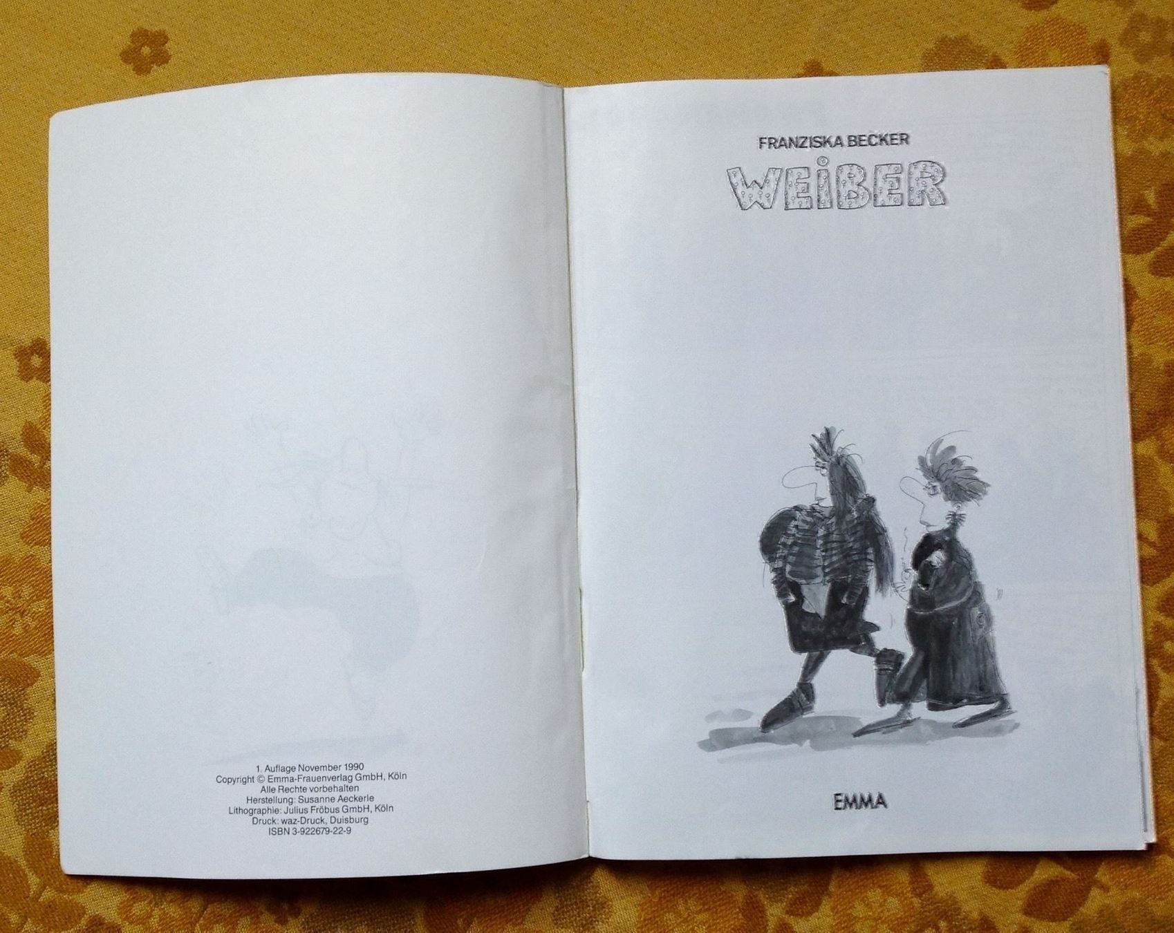BD: Comic Band Weiber von 1990 – D'occasion à Endingen par nathan05 2