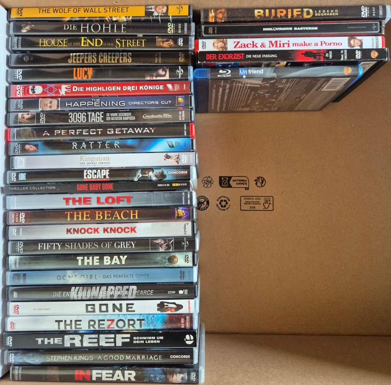 Tous les DVDs: DVDs ab 16 Jahren – D'occasion à Bonstetten par chi_mpk2