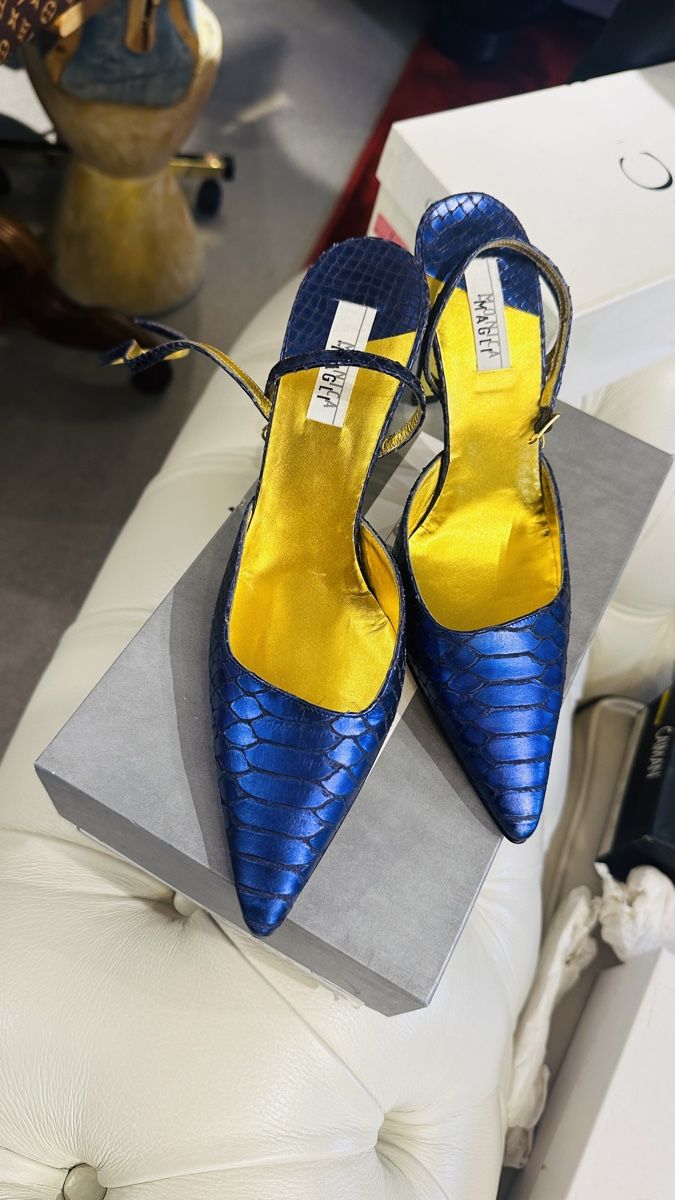 Scarpe da donna: Monica by Magli Pumps NP 430.- – Nuovo e nell'imballaggio originale da Lachen SZ venduto da HelvetiaLuxury