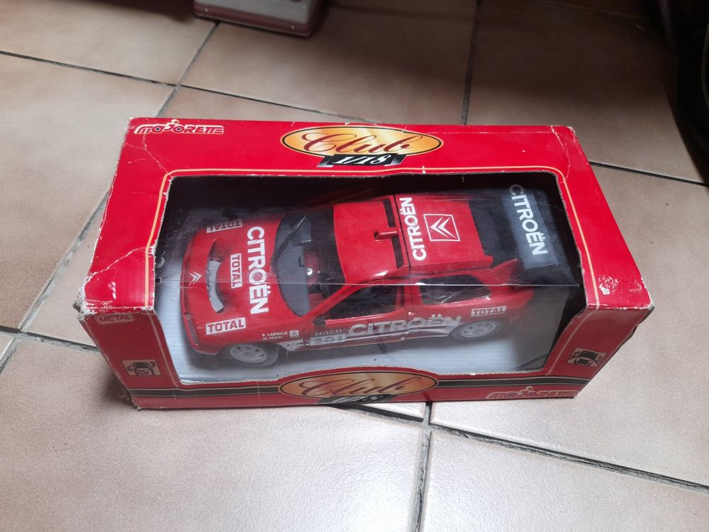 Majorette Citroën ZX Rallye Raid En Boîte Originale 1:18 – Modèle Rouge Collector