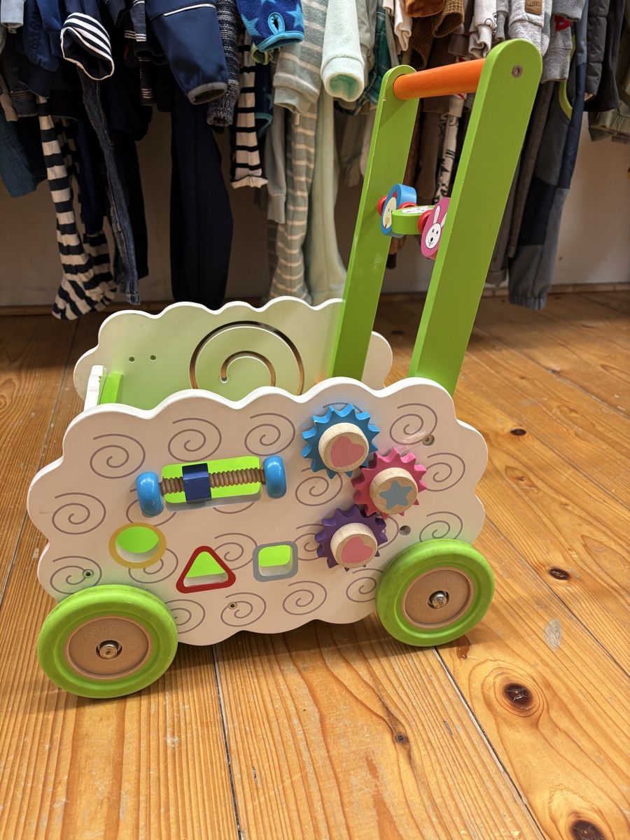 Véhicules pour enfants: Spielba Holz Lauflernwagen Schaf – D'occasion à Büren an der Aare par Nikito2001