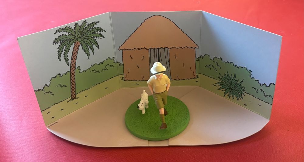FIGURINE TINTIN LA Castafiore au Congo EUR 140,00 - FR