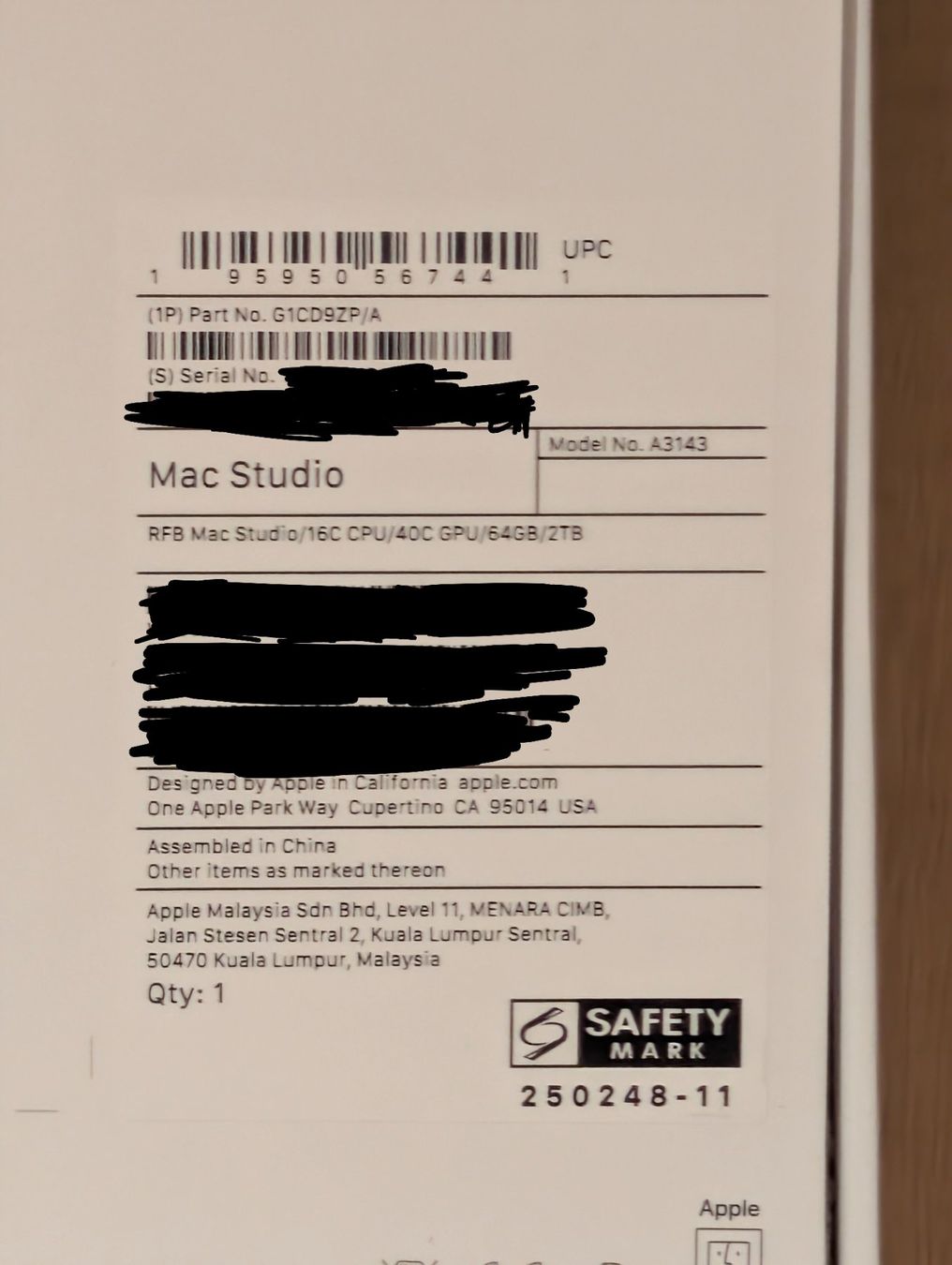 Apple PCs: Refurbished Mac Studio M4 Max | 64GB | 2TB | Versiegelt – Neu und originalverpackt aus Schlieren von gatanasios 2
