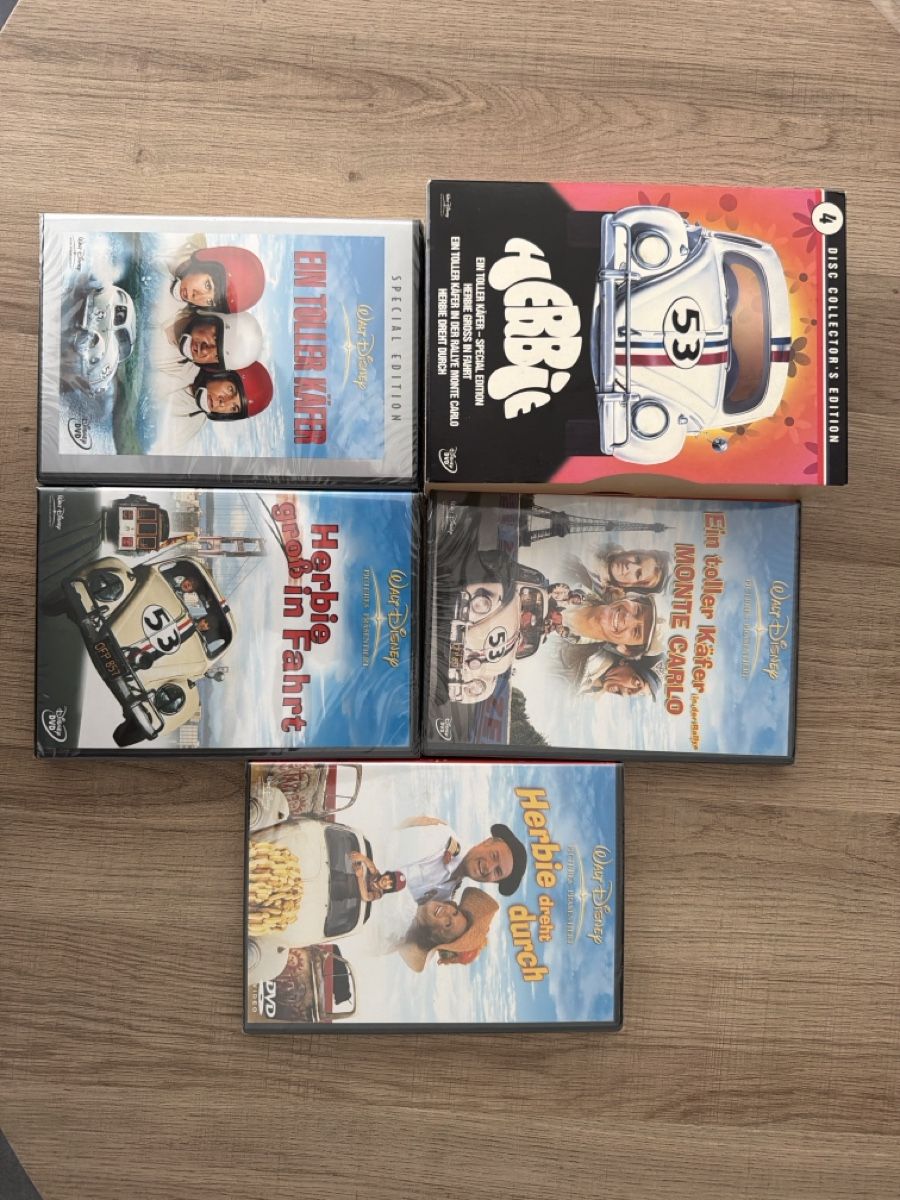 Tutti i DVDs: Herbie Collection DVD Neu&Ovp – Nuovo e nell'imballaggio originale da Hagendorn venduto da masterchieff