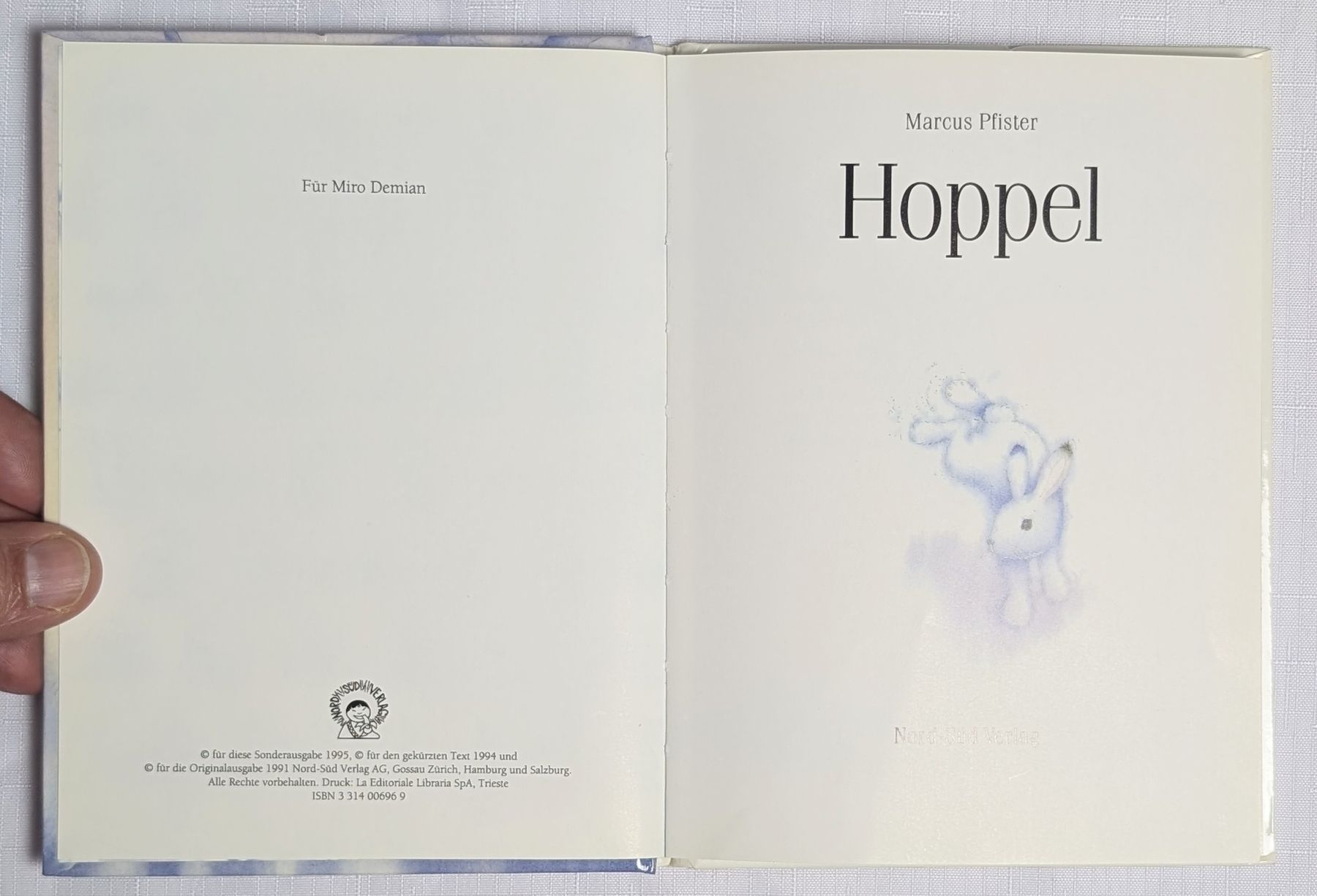 Livres: Hoppel - Marcus Pfister – Neuf (Voir description) à Wängi par ABIZONE-86 1