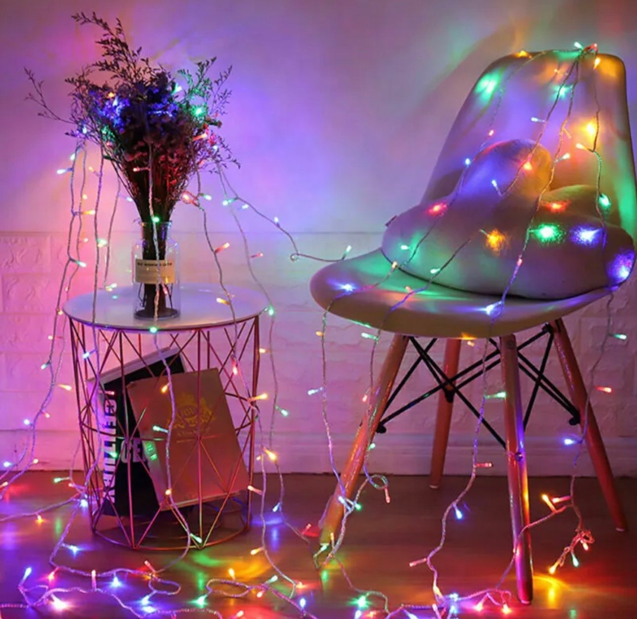 Ghirlande e barre luminose: +weihnachtskette 10 m Ledkette, Lichterkette – Nuovo e nell'imballaggio originale da Amriswil venduto da JaJa-Express 2