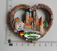 Kühlschrankmagnet Deutschland | Souvenir | NEU | München