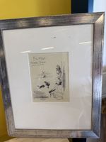 Picasso Oeuvre Gravé Januar-Mai 1960 gerahmt