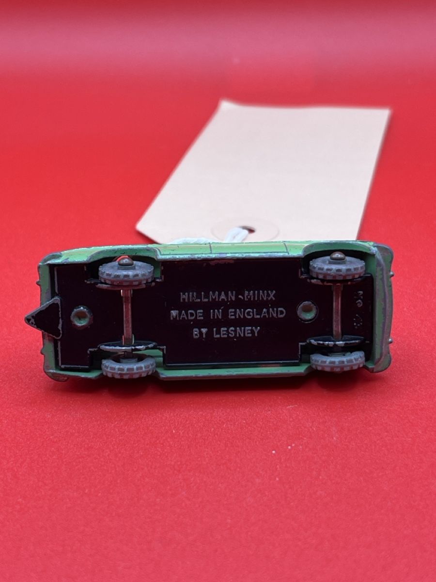 Matchbox Modellini d'auto: Matchbox Lesney Hillmann Green Minx No 43 – Usato da Root venduto da 156500 3