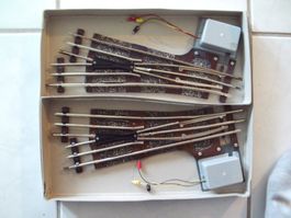 1 elektrisches Weichen Paar Metall 122 SPUR 0