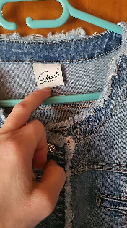 Giacche: Tolle Jeansjacke mit Blim Blim – Usato da Flawil venduto da minggeli83 1