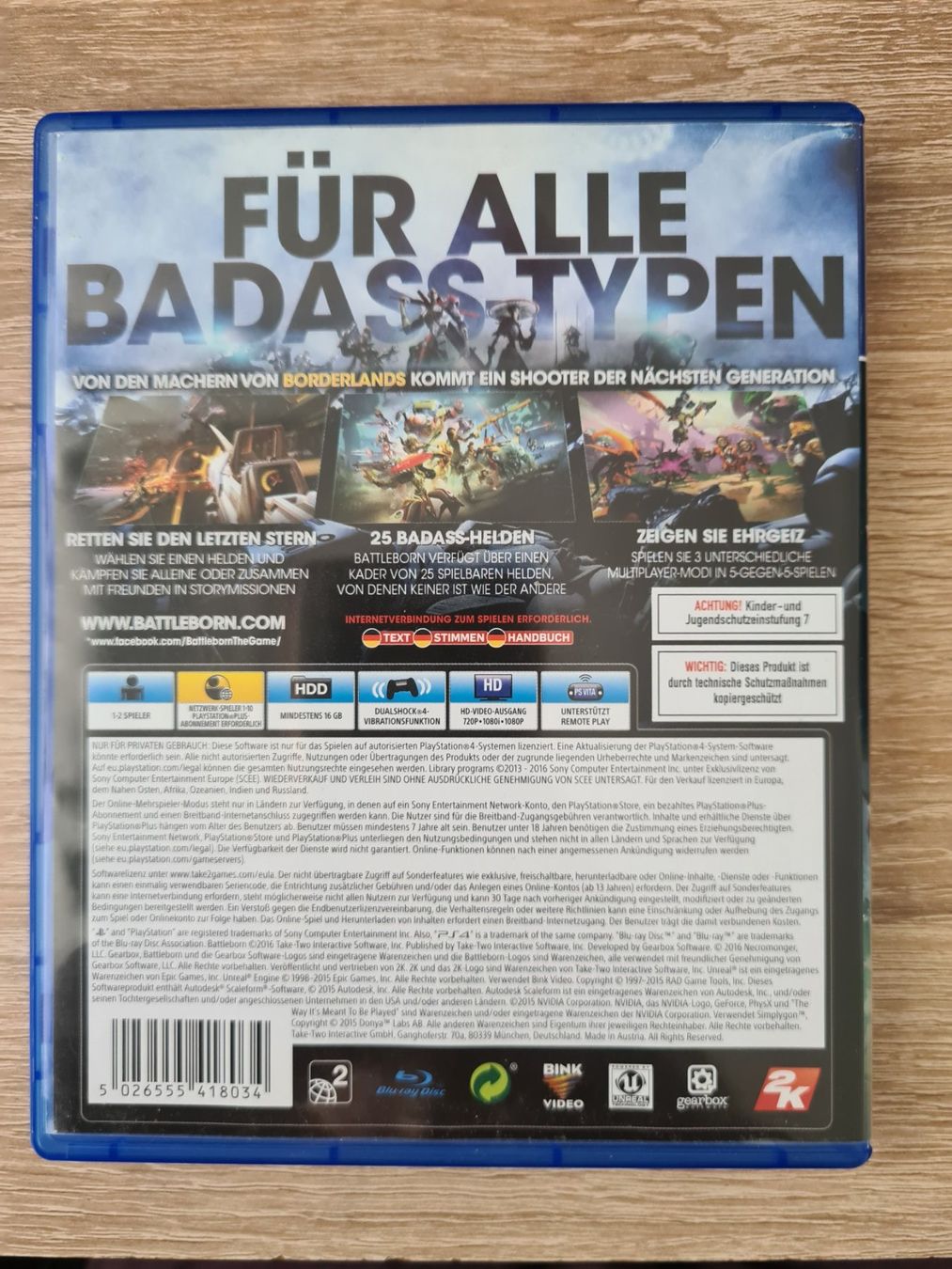 Giochi: Battleborn + Cards (Multilanguage) - PS4 – Usato da Carouge GE venduto da Gasco 1