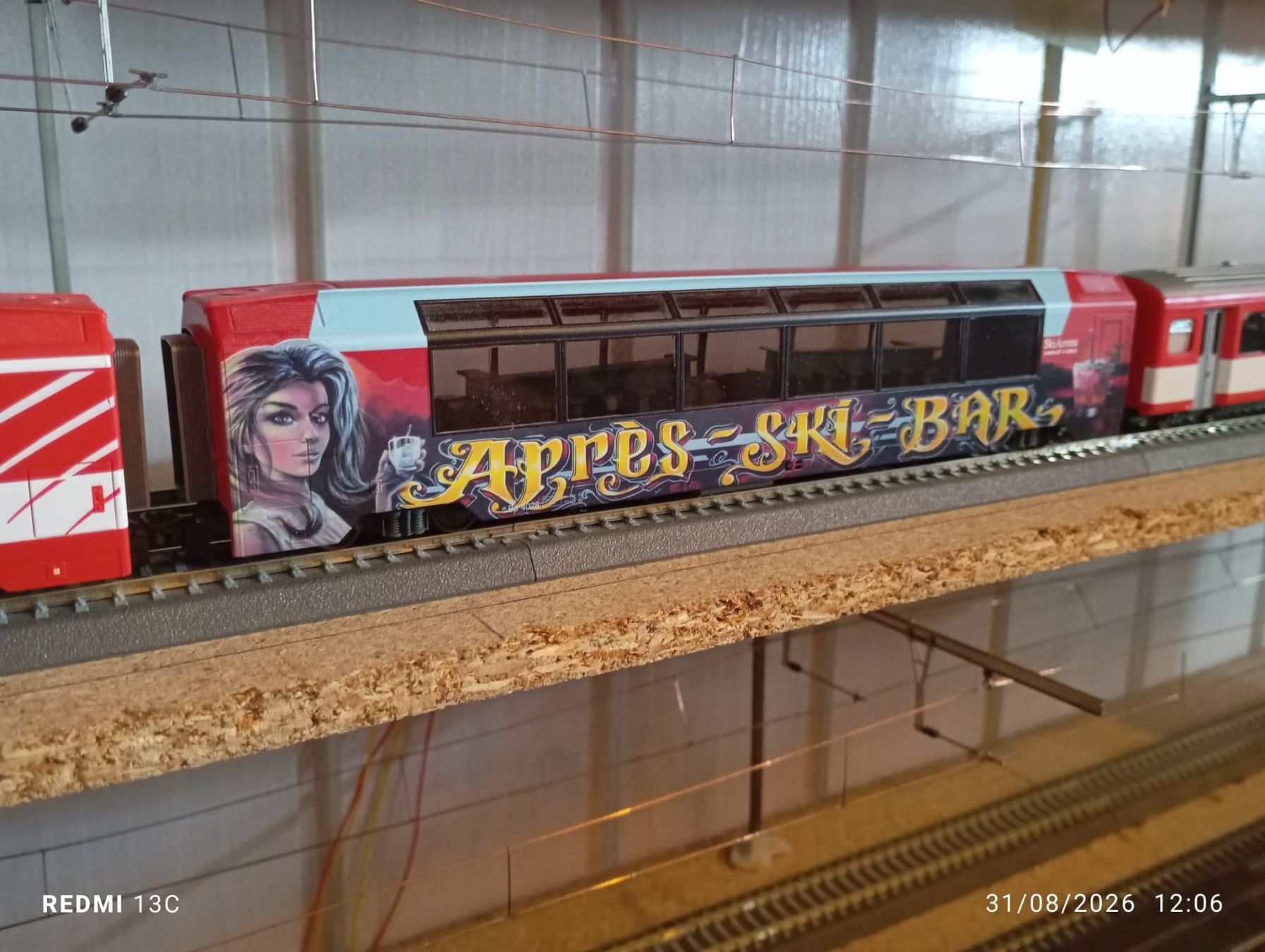 Bemo Modellini di ferrovie: Rame MGB HGe 4/4 + 6 wagons – Usato da Torgon venduto da MOB9519 4
