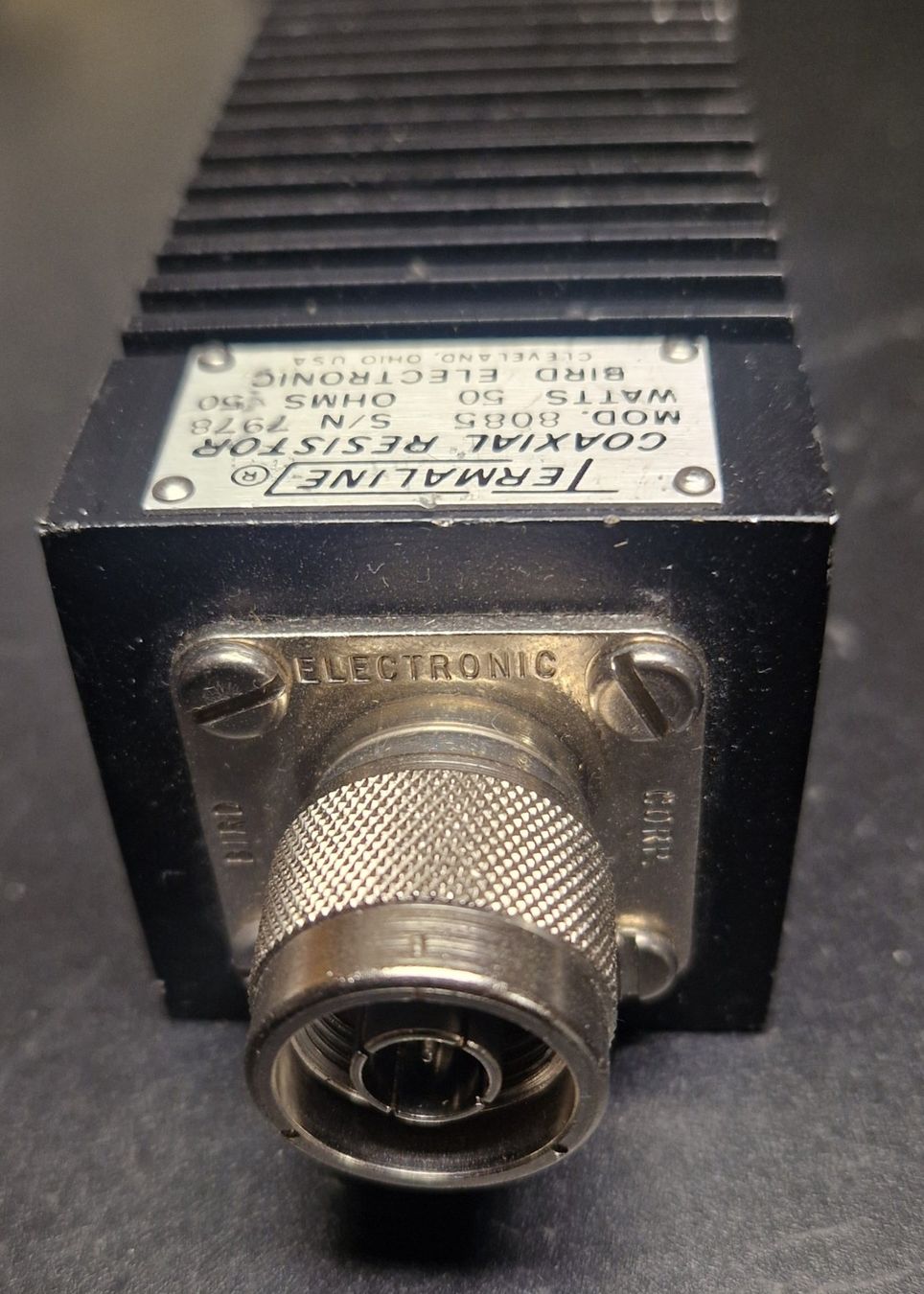 Radiocomunicazione: ***** Dummy load Bird Termaline 8085 - 50W – Usato da Villaz-St-Pierre venduto da Ubid 1