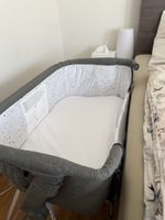 Kinderkraft UNO Beistellbett – wie neu, 1 Monat benutzt