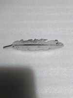 haarscmuck,eine lief,silber farbe