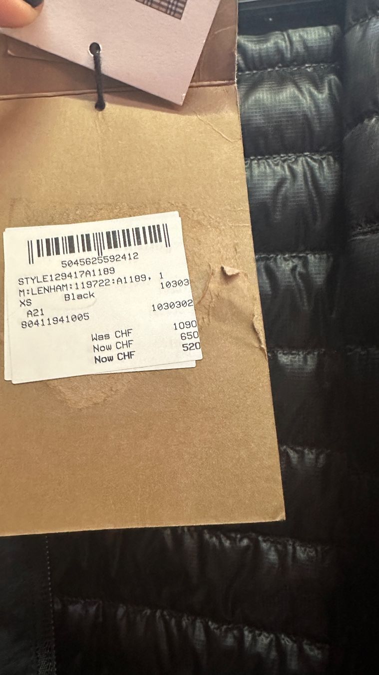 Burberry Jacken: Burberry Jacke NP 1090.- – Neu und originalverpackt aus Lachen SZ von HelvetiaLuxury 8