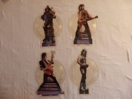 Set de 4 Vinyle Shape de KISS