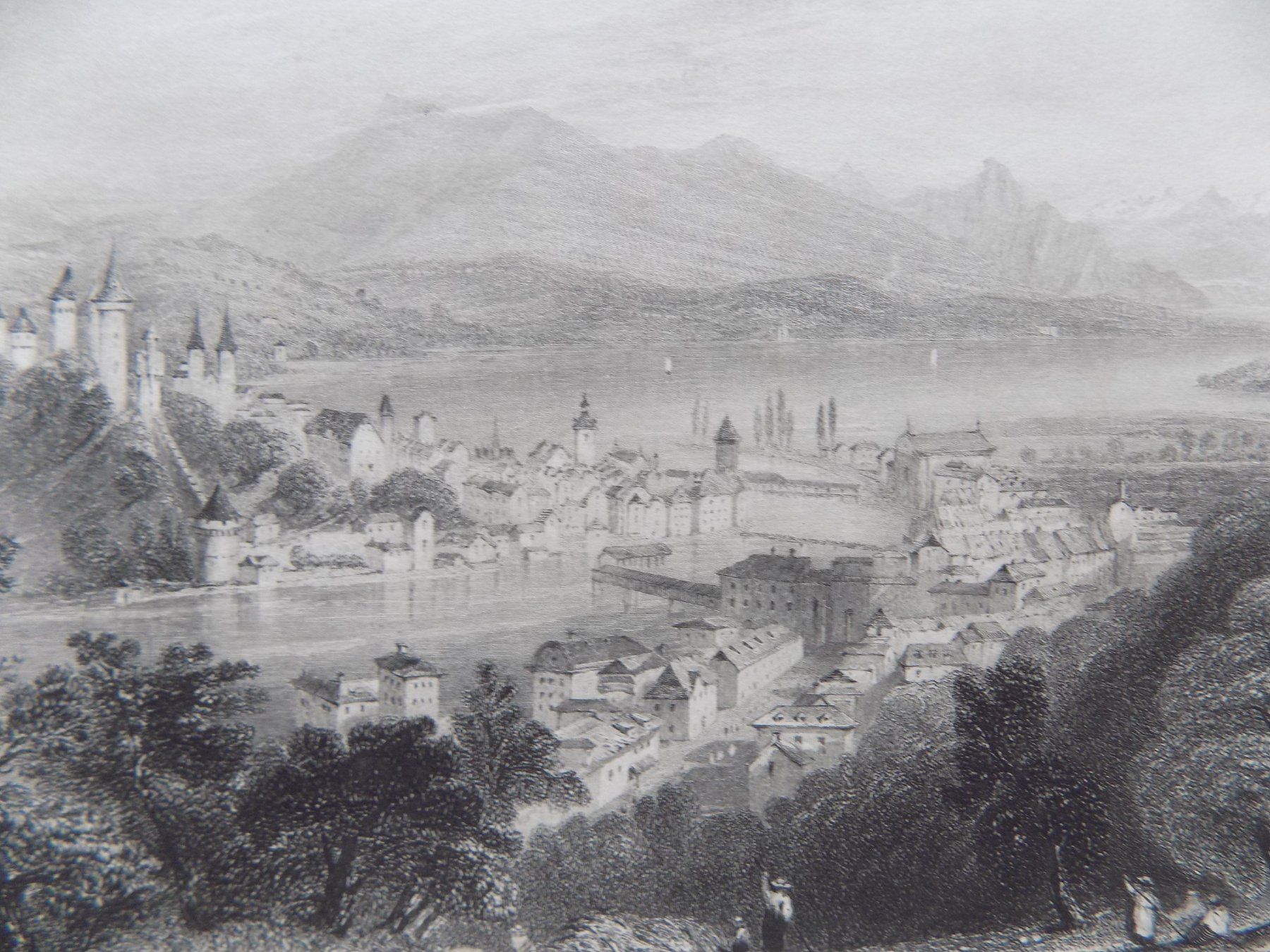 Gravures: Luzern von Bartlett – D'occasion à Risch par Rischli15 5