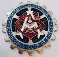 ACS Automobil Club Schweiz Plakette-Emplem ,emailiert