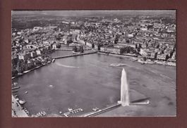 GENEVE - Vue aérienne - 1953