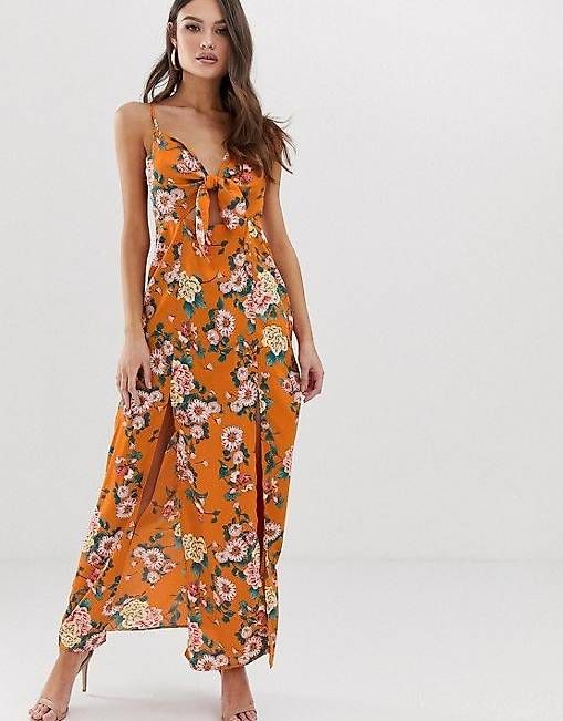 Boohoo Vestiti: Sommerliches Maxikleid mit Blumenmuster, Grösse 36 – Usato da Schlieren venduto da jul_yrw7